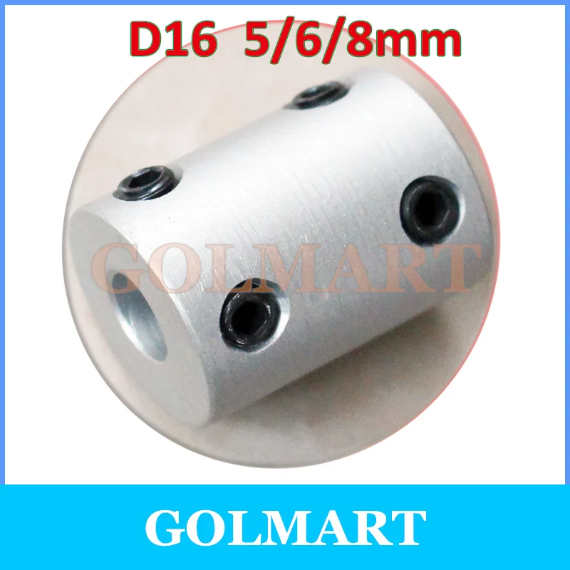 

1pc Aluminum Alloy Coupling Multi Size Round Couplings Model Car Wheel Connector DIY Parts D16 L22 Coupler Shaft To Shaft