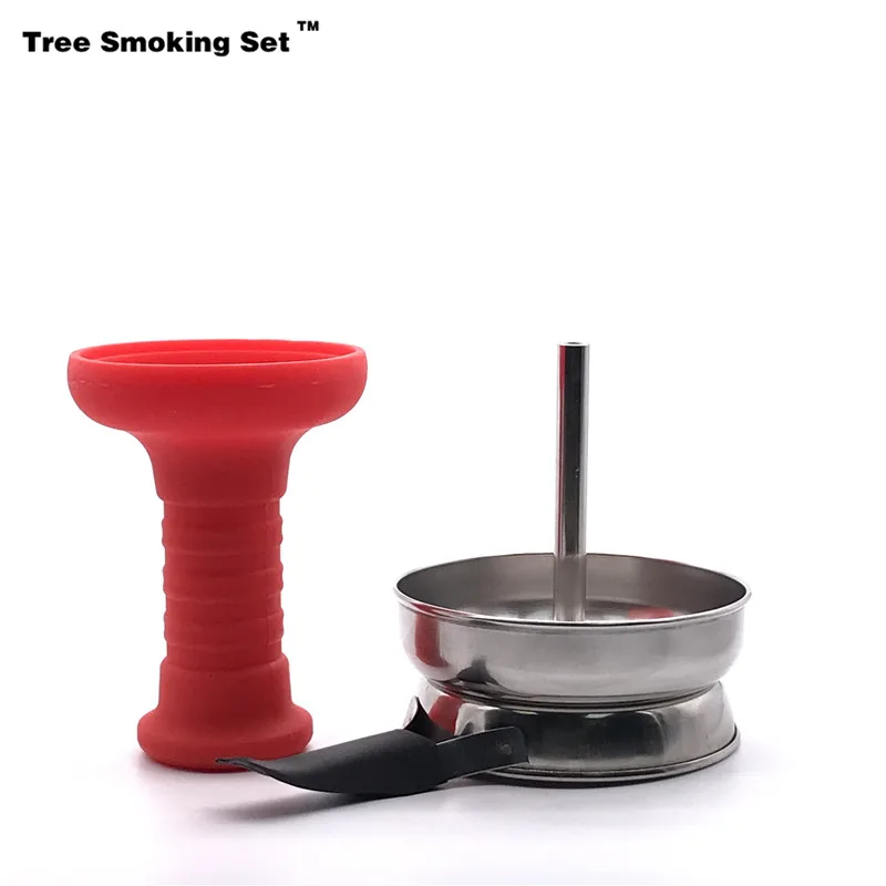 Hookah Shisha Charcoal Screen Holder With Handle Narguile Tobacco Bowl Accessories Gadget