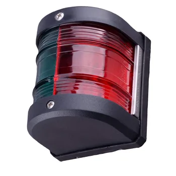 

Red Green Boat Bow Navigation Light 112.5 Degree Sailing Signal Lights With ABS Plastic Housing Warning Light