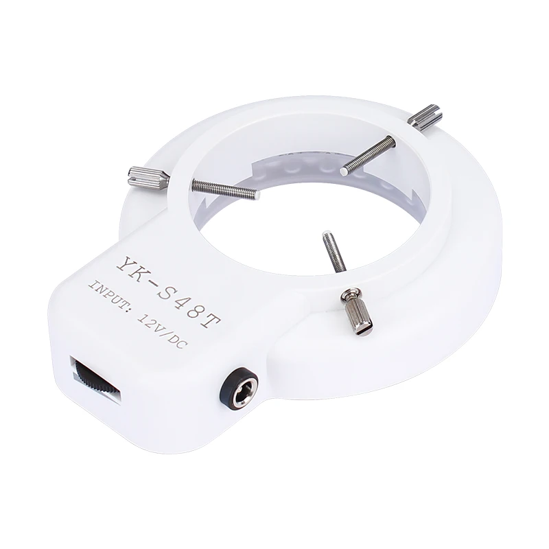 AOMEKIE Dimmable 48 LED стерео микроскоп кольцо осветитель Лампа Белый свет Запчасти