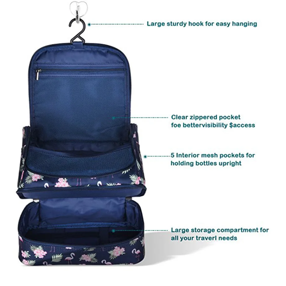 شنقا الزينة حقيبة/السفر حقيبة بواسطة/ماء نايلون المنظم ل trave/زينة/الزينة ل الرجال والنساء