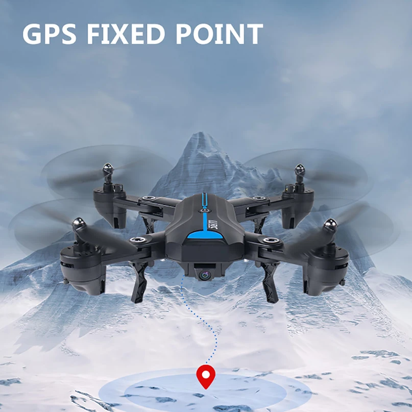 

Global Drone A6 GPS Folding Drone FPV Quadcopter RC Aircraft With HD Camera GPS Foldable Selfie