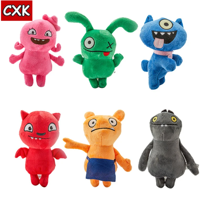 18 см Uglydoll мультфильм аниме Ox Moxy Babo плюшевые игрушки углидог Мягкие плюшевые куклы уродливые подарки для детей booba pusheen