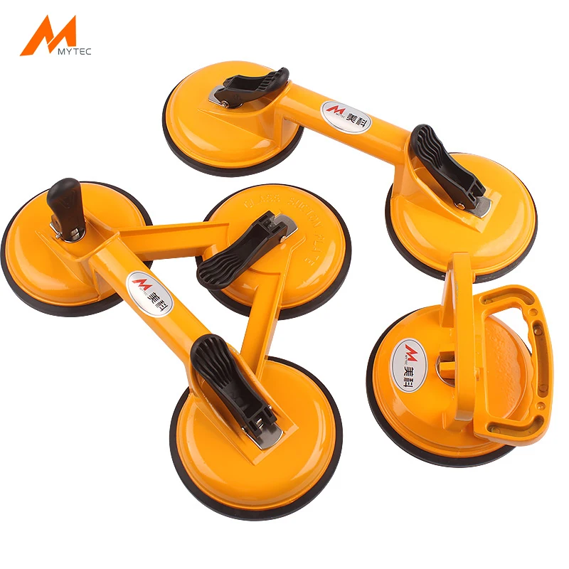 Aluminium Glass Suction Plate Lifter (Yellow)