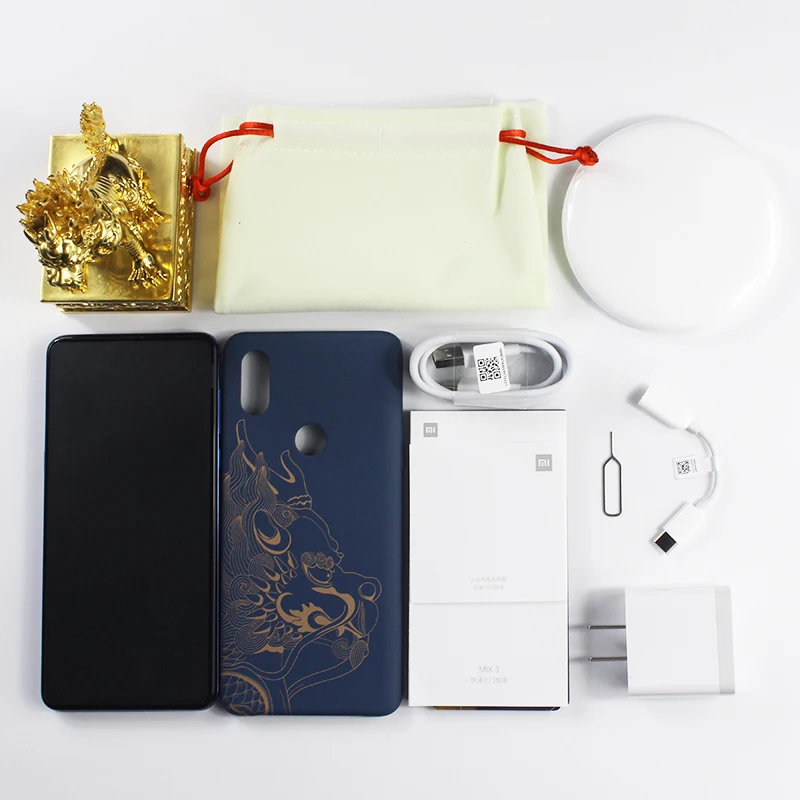 Мобильный телефон Snapdragon 256 845 дюйма с глобальной прошивкой Xiaomi mi x 3 Imperial Palace, 6,39 Гб ПЗУ, 10 ГБ, Беспроводная зарядка, камера 24 МП, NFC