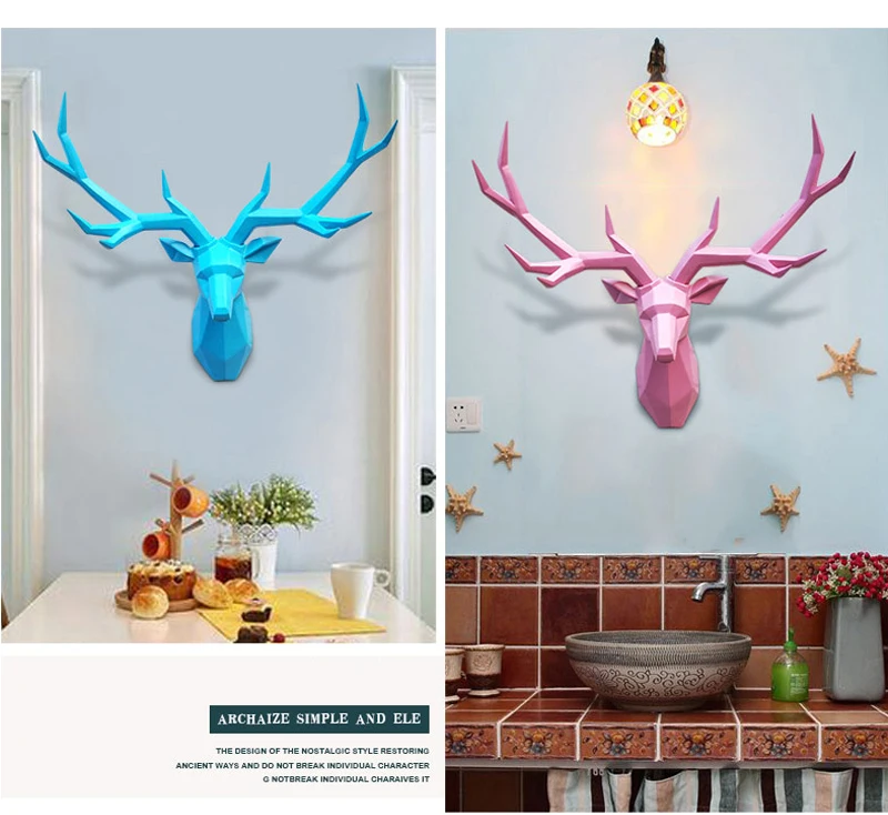 Home-Decor-Accessories-3D-Deer-Statue-Large-Animal-Figurine-Wall-Decoration-Sculpture-Ornament-Party-Wedding-Decorations (7)