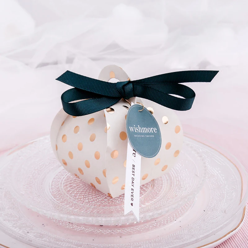 

30pcs/lot Candy Box Creative Carton Wave Point gift box packaging boxes wedding baby shower paper gifts bag Party Supplies