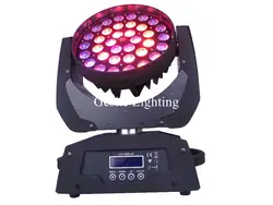 Зум светодиодный движущийся головной свет мыть световые эффекты для дискотек с 36 шт. 18 Вт RGBWAUV или RGBAY светодиодный профессиональное