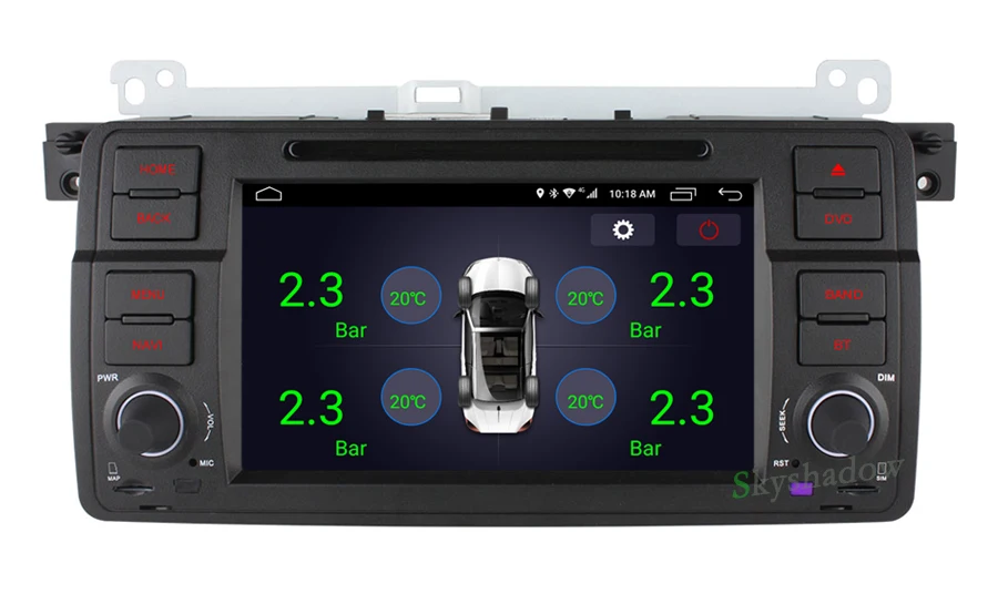 Perfect C500 Android 6.0 Quad Core Car DVD player For BMW 3 Compact Touring E46 GPS map DVR camera Bluetooth wifi 4G SIM Radio 2GB RAM 11