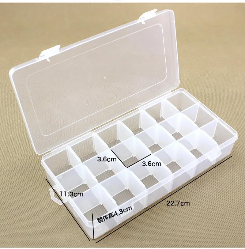 

by ems or dhl 200pcs 18 Grid Pills Storage Box Portable Tablet Health Care Pill Box Holder Medicine Organizer Case