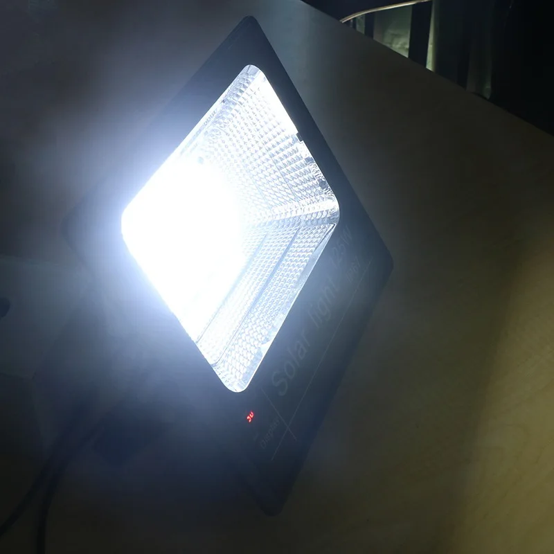 JD 125W solar led floodlight with charge Display(21)
