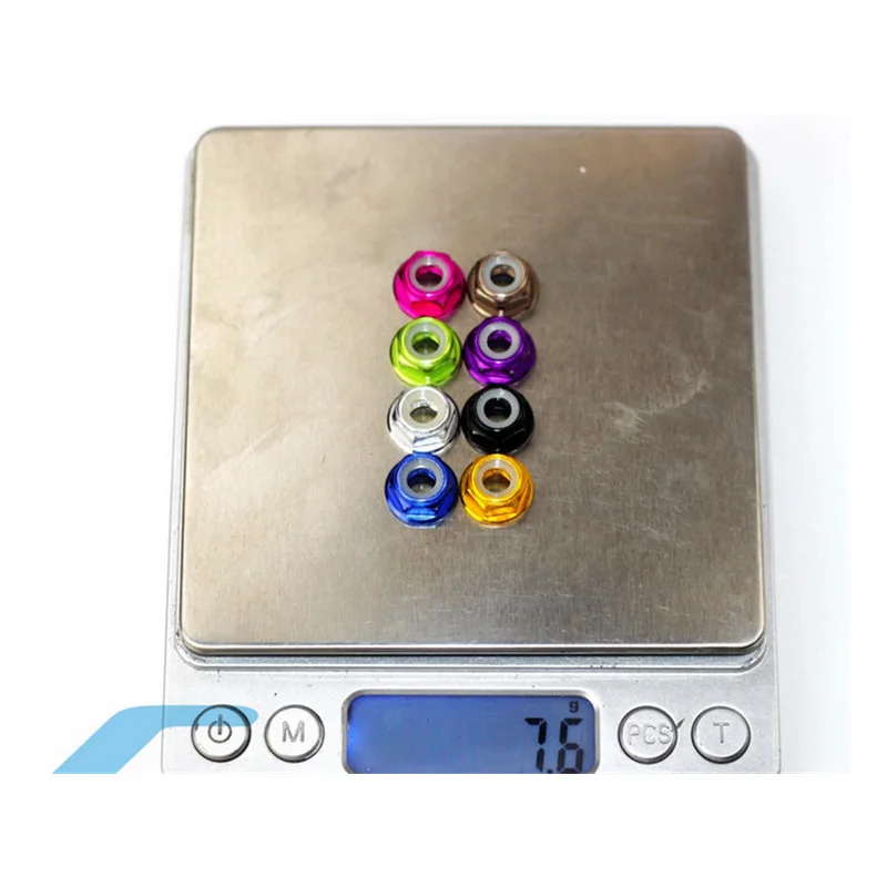 ultralight 1.0g M6 Bolt for Brompton Bike Rear Shock 8 Colors Aluminum Alloy