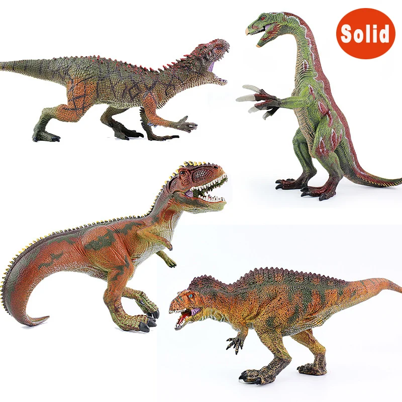 2 x 12/" Large Acrocanthosaurus Dinosaurs Toys Figures Model Kids Christmas Gift