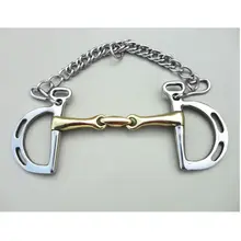 Нержавеющая сталь Kimberwicke бит конское оборудование 5 дюймов Медь Рот Snaffle