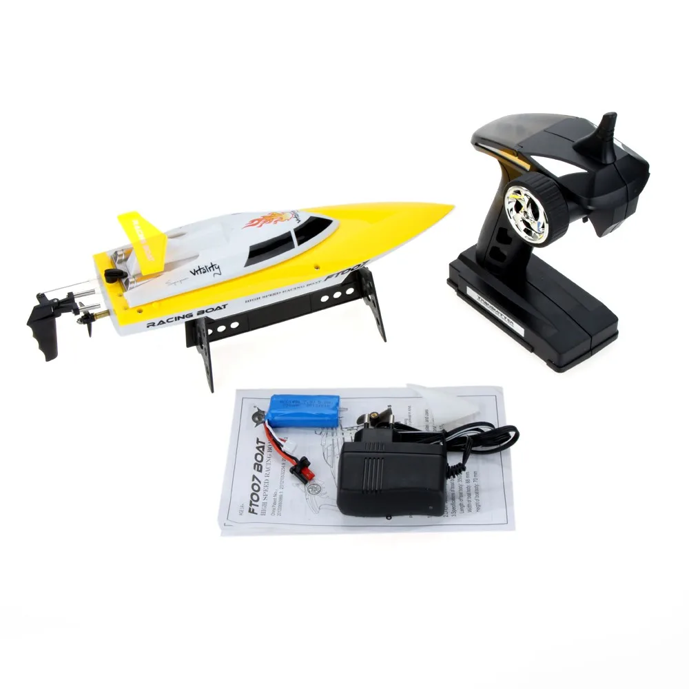 Freeshipping_High_Quality_Feilun_FT007_2.4G_4CH_Water_Cooling_20kmh_High_Speed_Wireless_Radio_Control_RC_Racing_Boat_Brushed_Motor_Speedboat_18