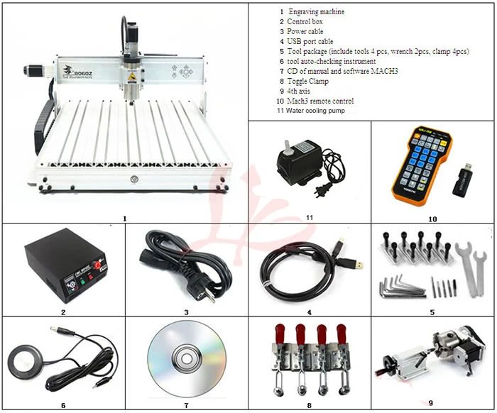 CNC 8060 USB 4axis kit (14)