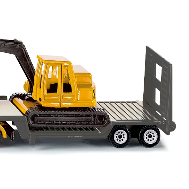 SIKU Игрушечный грузовик игрушка сплав экскаватор модель Автомобильное устройство прицепа автомобиль игрушка инженерный транспортер грузовик дети игрушки