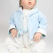 Около 70 см силиконовые куклы-реборн для детей, модные рождественские подарки для детей