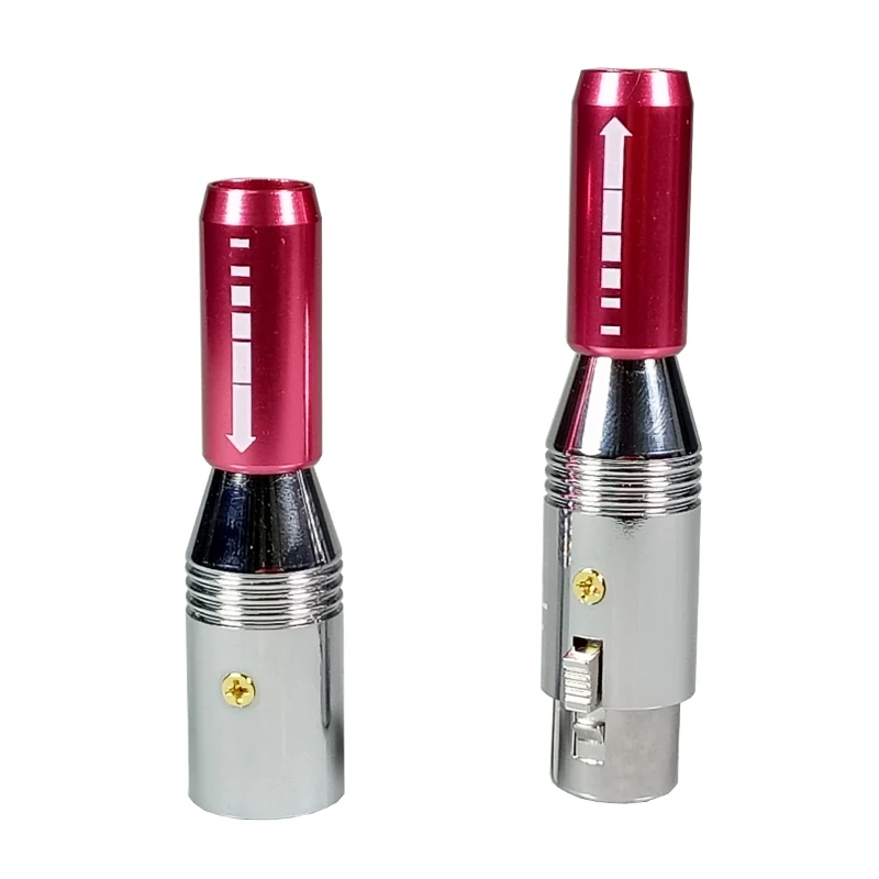 3 Pin XLR Connector High Quality XLR Male Plug+XLR Female Jack Socket Microphone Connector MIC Adapter Cable Termininal-1 (1)