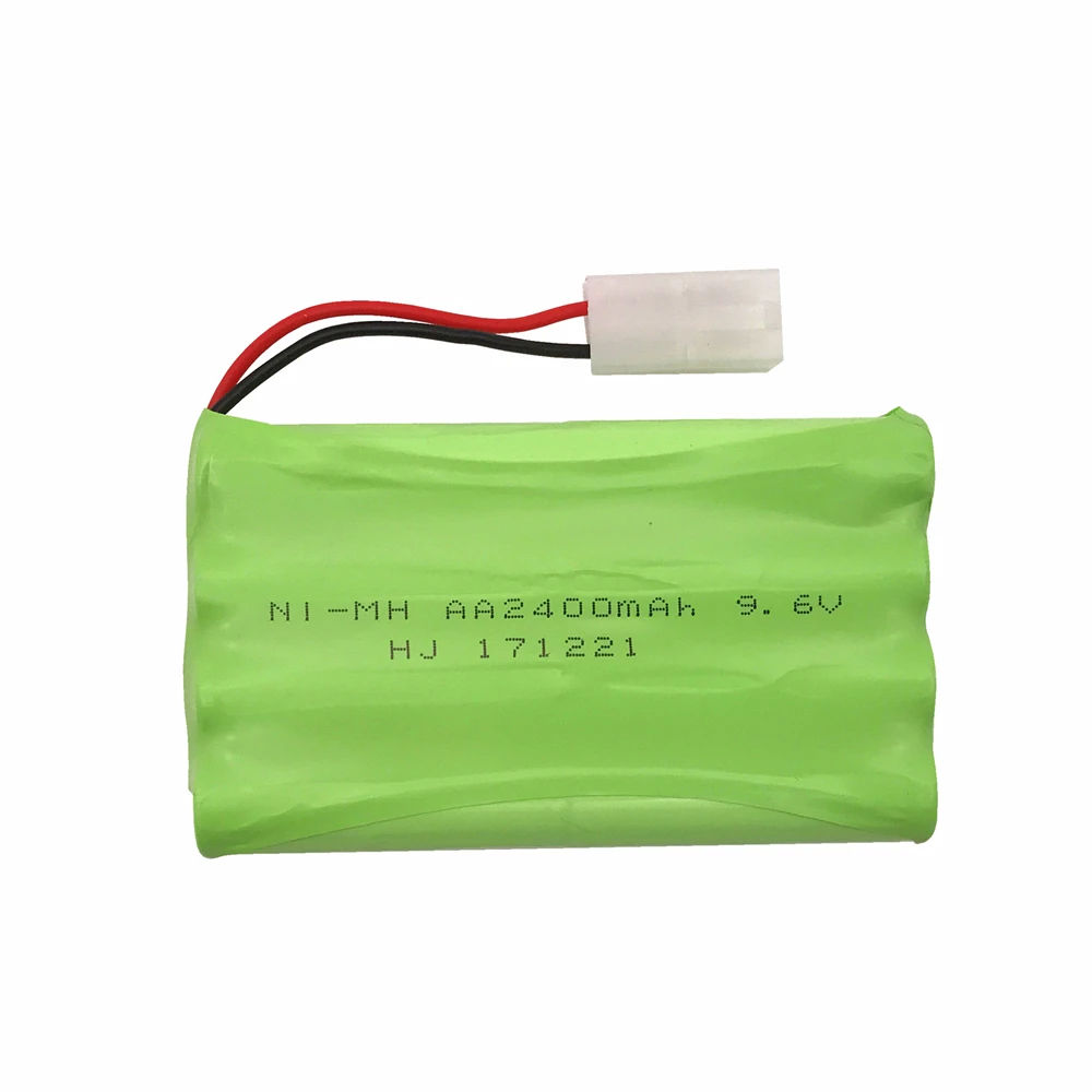 9,6 в 2400 мАч пульт дистанционного управления игрушка средства безопасности AA батарея Ni-MH батарея Группа с зарядным устройством наборы Ket-2p/Tamiya разъемы - Цвет: 1PCS