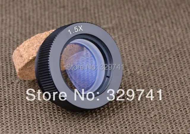 

1.5x Auxiliary Objective Lens for Stereo Microscope Parts Accessories Fitting Accessory Free Shipping