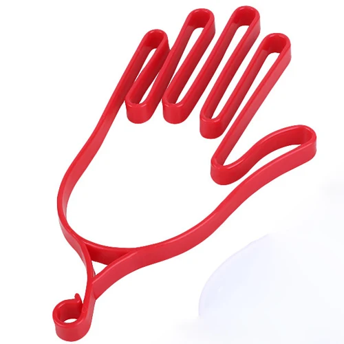 1 Pcs Golf Glove Holder with Key Chain Plastic Glove Rack Dryer Hanger Stretcher 4 Colors Drop Ship 6