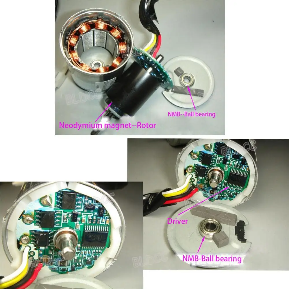 NIDEC 22H051F 12 V 24 V с бесщеточным двигателем постоянного тока мотор моментоемкий двойной подшипник ШИМ BLDC мотор