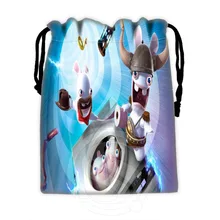 Модная пользовательские Raving Rabbids#4 шнурок сумки для мобильного телефона tablet PC Упаковка Подарочная Bags18X22cm SQ00729-@ H0621