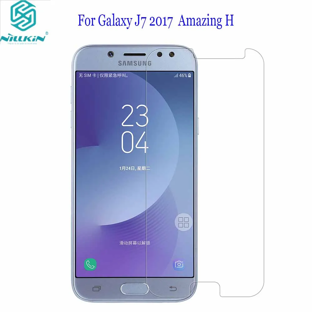 For Samsung Galaxy J7 2017 Tempered Glass NILLKIN Amazing H Anti