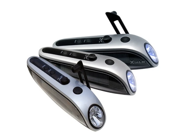 [Seven Neon] запатентованный Кривошип Динамо, солнечный фонарь с зарядным устройством для мобильного телефона/FM AM/светящийся круг/яркий походный светильник tourch