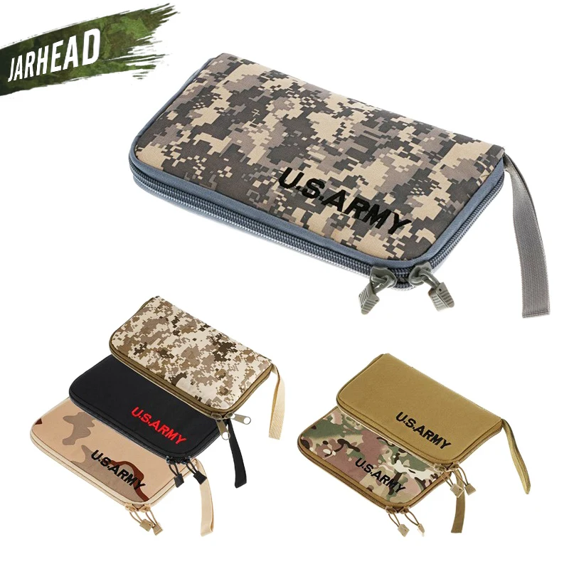 

U.S. Army Men Outdoor Sports Clutch Bag Army Fans Tactical Anti-Collision Small Anti-Theft Wallets