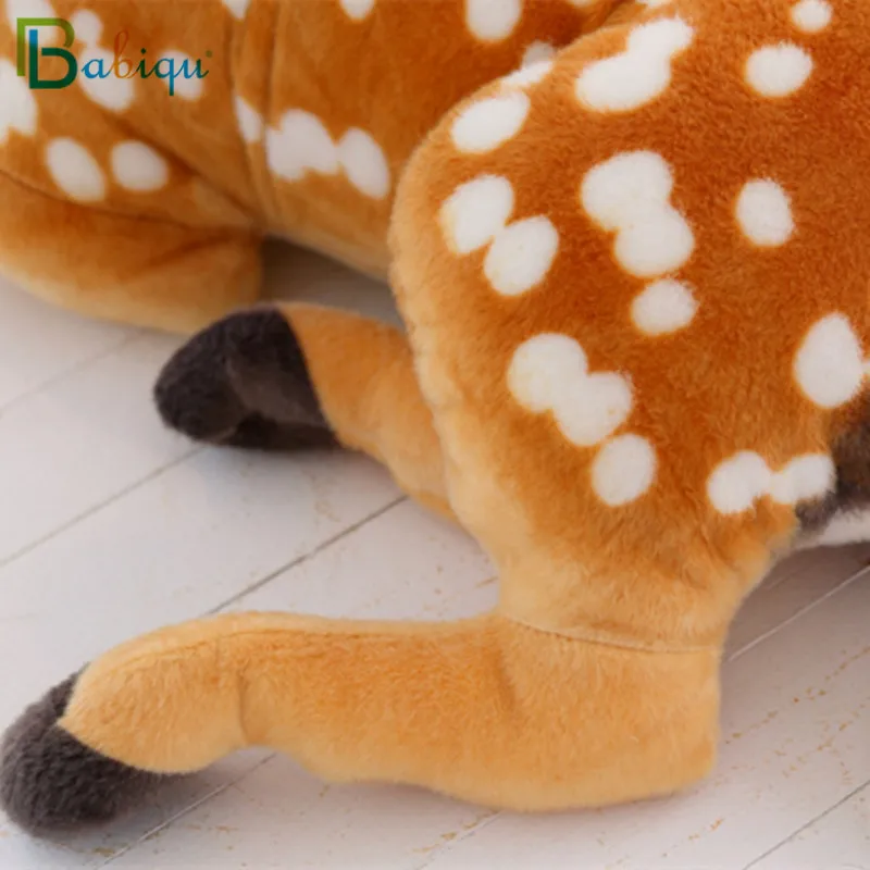 Babiqu 1 шт. 30 60 см имитация животного плюшевые игрушки Сика олень кукла