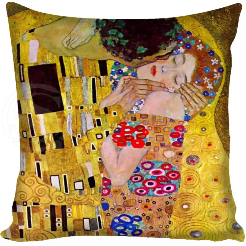 

G0309 New Gold Painter Artist Gustav Klimt Pillowcase Soft Pillow Case &F