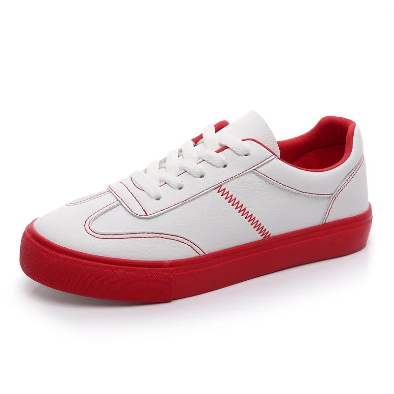 

2018 new flat shoes female retro wild solid color simple casual shoes women.