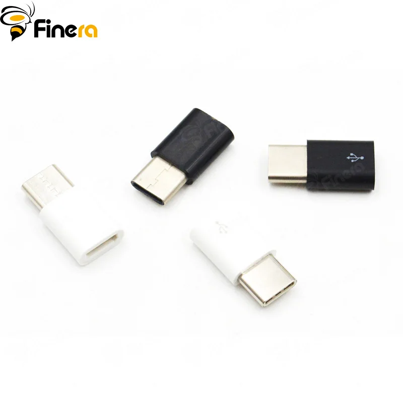 

For iPhone & Android phones Micro USB To Type-C Data Sync Charge Adapter Microusb To Type C Otg Connector