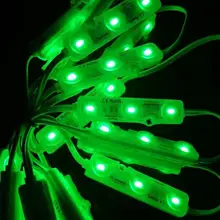 Samsung чип SMD 5730 3 светодиодный Светодиодный модуль ввода 12 V с объективом Водонепроницаемый IP68 1,5 W Белый светодиодный знак для магазина баннер объемных букв