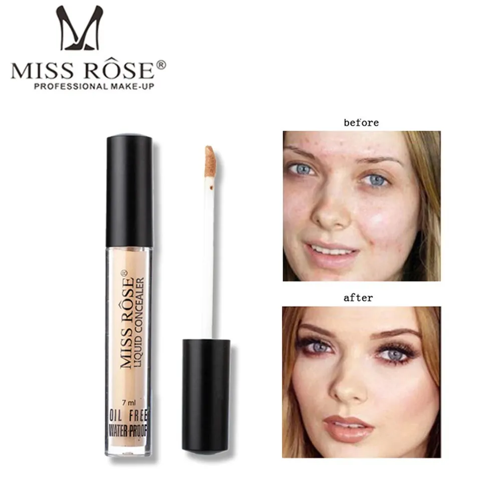 MISS ROSE 6 цветов тональный крем для лица водостойкий Натуральный жидкий полное