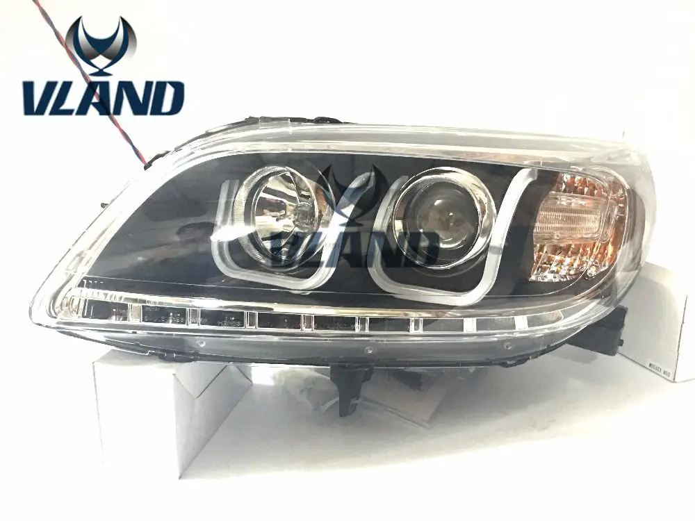 

VLAND Factory for Car head lamp for MALIBU LED Headlight 2012 2015 Head light with xenon HID projector lens and Day