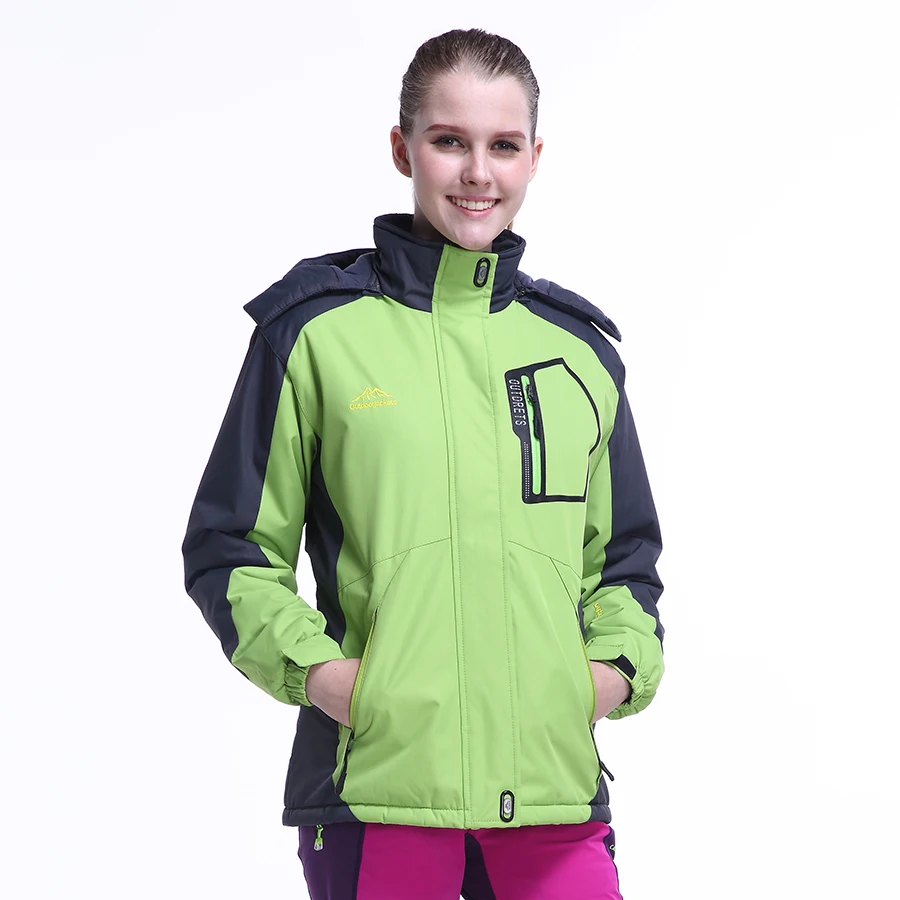 

Camping Hiking Jackets Windbreaker Female Winter Jacket Women 2019 Plus Size Trekking Waterproof and Windproof Outdoor Rain Coat