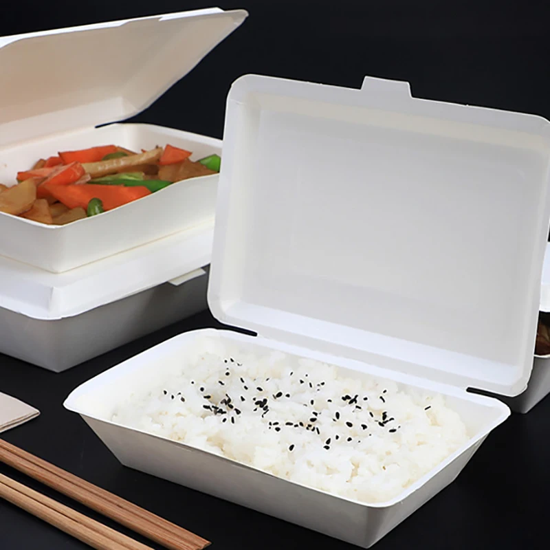 

Disposable Packing Boxes Party No-Clean Cases Fast Food Tray Containers Restaurant Packaging Box Convenient Ware Takeaway Case
