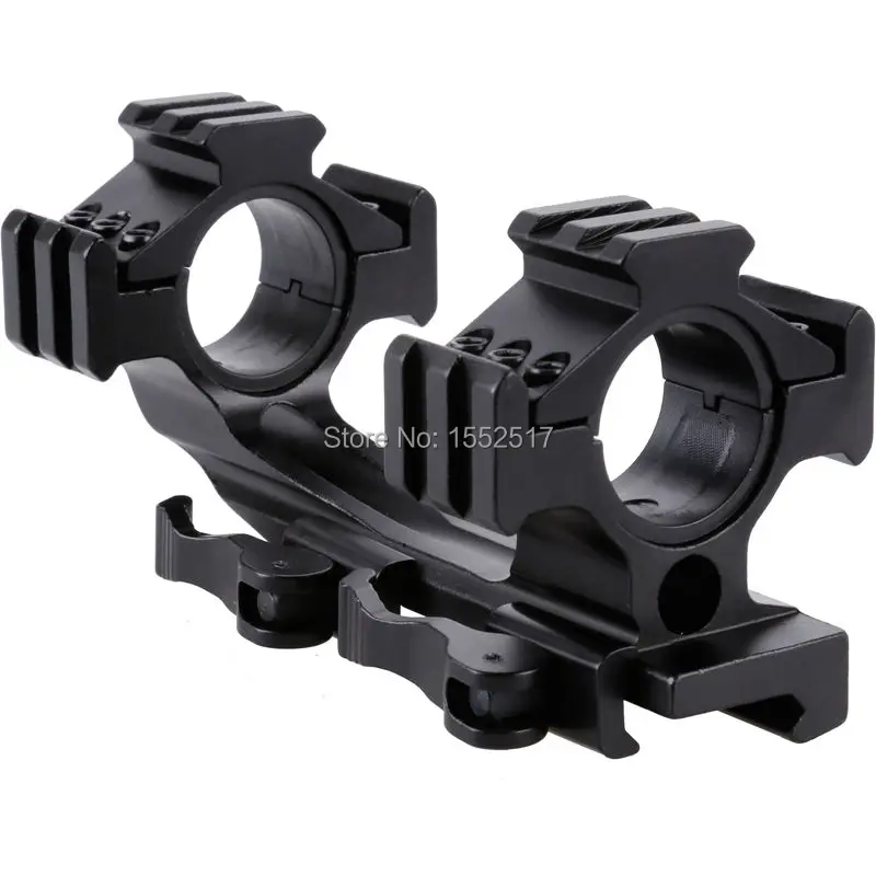 

FIRE WOLF Quick Release Scope Mount 1" 25mm/30mm Dual Ring Cantilever Heavy Duty Rail 20mm