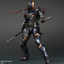 Deathstroke экшн-фигурка Бэтмен Play Arts Kai ПВХ игрушки 270 мм аниме модель Бэтмен Дэдпул Playarts Kai Deathstroke