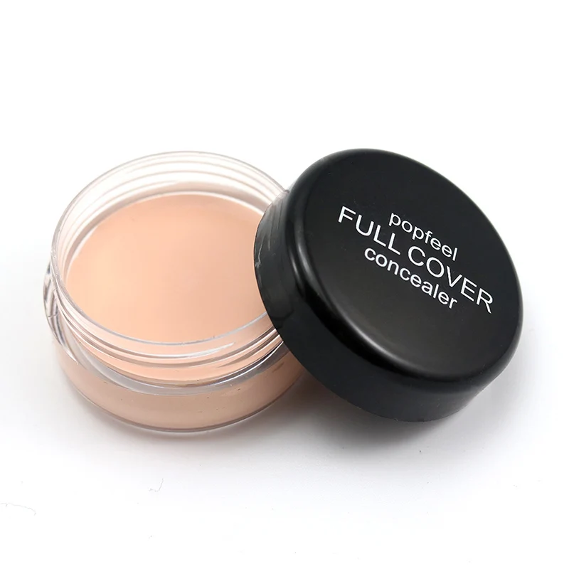 

Hot Full Coverage Cream Concealing Foundation Concealer Makeup Silky Smooth Texture Tool wyt77