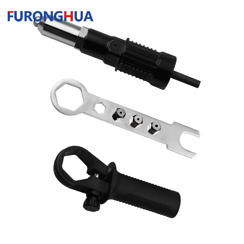 

2.4mm-4.8mm Electric Rivet Nut Guns Riveting Tool Cordless Riveting Drill Adaptor Insert Nut Tool Riveting Drill Adapter
