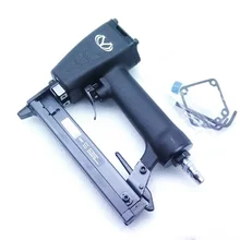 Пневматический гвоздь 425K пневматический гвоздильщик деревообрабатывающий Железный Плетеный ротанг специальная алюминиевая трубка узкая Корона Степлер