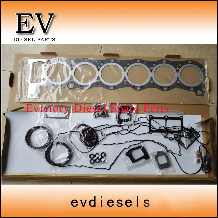 6WA1 6WA1T 6WA1 TC Full gasket kit/cylinder head gasket kit for 6WA1 6WA1T 6WA1 TC Full gasket kit/cylinder head gasket kit for