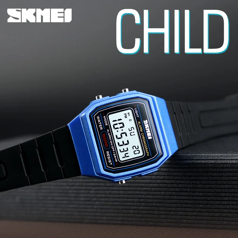 New Trending Children Sports Watches Fashion Outdoor Running Digital Wristwatch Multi-function Alarm Clock Complete Calendar