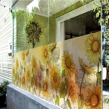 Декоративные наклейки на окна стекло наклейки матовое стекло пленка раздвижная дверь балкон Прозрачный Непрозрачный UV-41