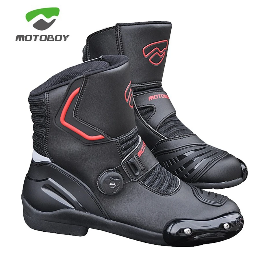 motorbike ankle boots