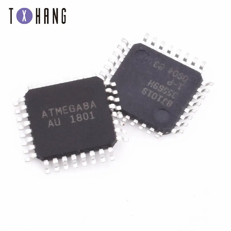 2 шт. ATMEGA8A AU TQFP 32 100% новый|Интегральные схемы| |